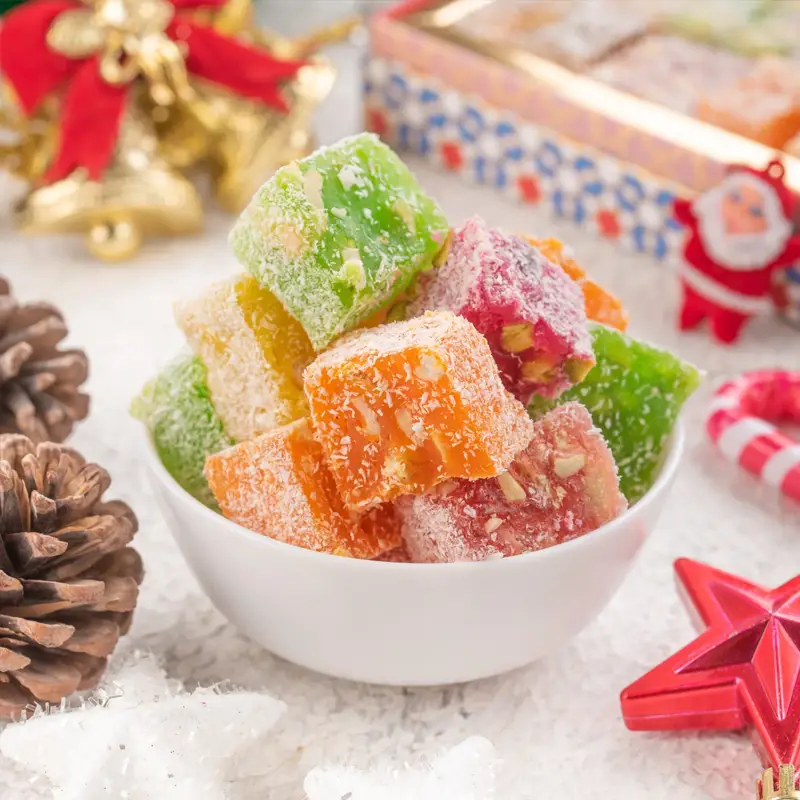 500g Mixed Fruit Turkish Delight